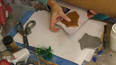 Learn how to make Christmas Bell Resin coasters! It's great home decor idea for decorating for the holidays and because the wood cutouts are from Dollar Tree, they are great for decorating on a budget! #craftklatch #craftideas #christmas #christmascraftideas #christmascrafts #diy #howto #crafts #crafting #glittercrafts #resin #resincrafts #resindiys #resinart #resincoasters #dollartree #dollartreecrafts #decoratingonabudget