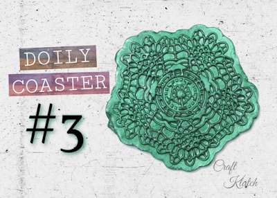 Do you remember grandma's doily coasters? We are going to give them a chic clay spin! You can customize them to match any home decor! It's an easy clay craft idea! Craft Klatch #craftklatch #resin #resincrafts #crafts #craftideas #diy #howto #resinprojects #resinart #doily #doilycrafts #homedecor