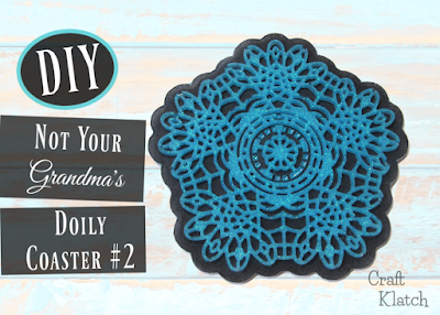 Do you remember grandma's doily coasters? We are going to give them a chic resin spin! You can customize them to match any home decor! It's an easy resin craft idea! #craftklatch #resin #resincrafts #crafts #craftideas #diy #howto #resinprojects #resinart #doily #doilycrafts #homedecor