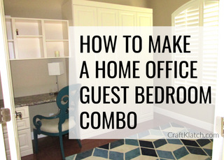 Home office guest bedroom 4 tips