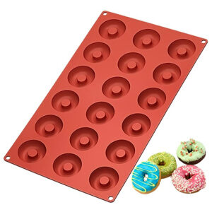 Silicone mini donut mold