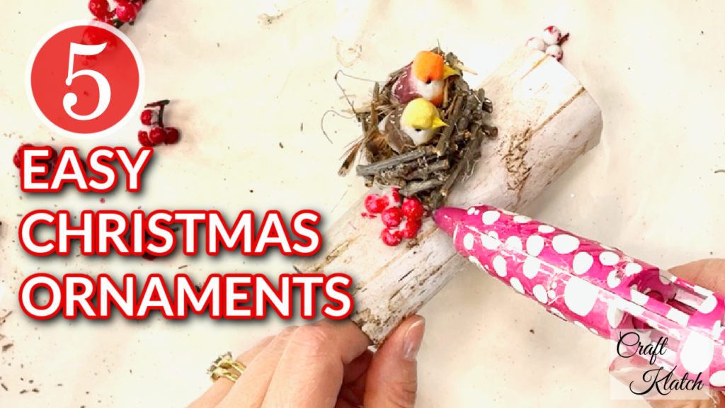 Toilet Paper Roll Ornaments