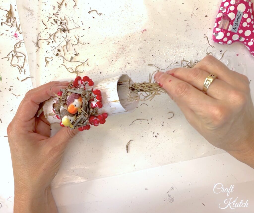 How To A Make Bird Christmas Tree Ornament Diy Craft Klatch
