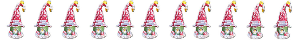 Enchanted birdhouse ornament banner