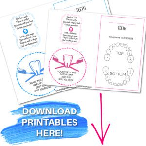 Magical Tooth Fairy Idea DIY [Video &amp; Free Printables] - Craft Klatch