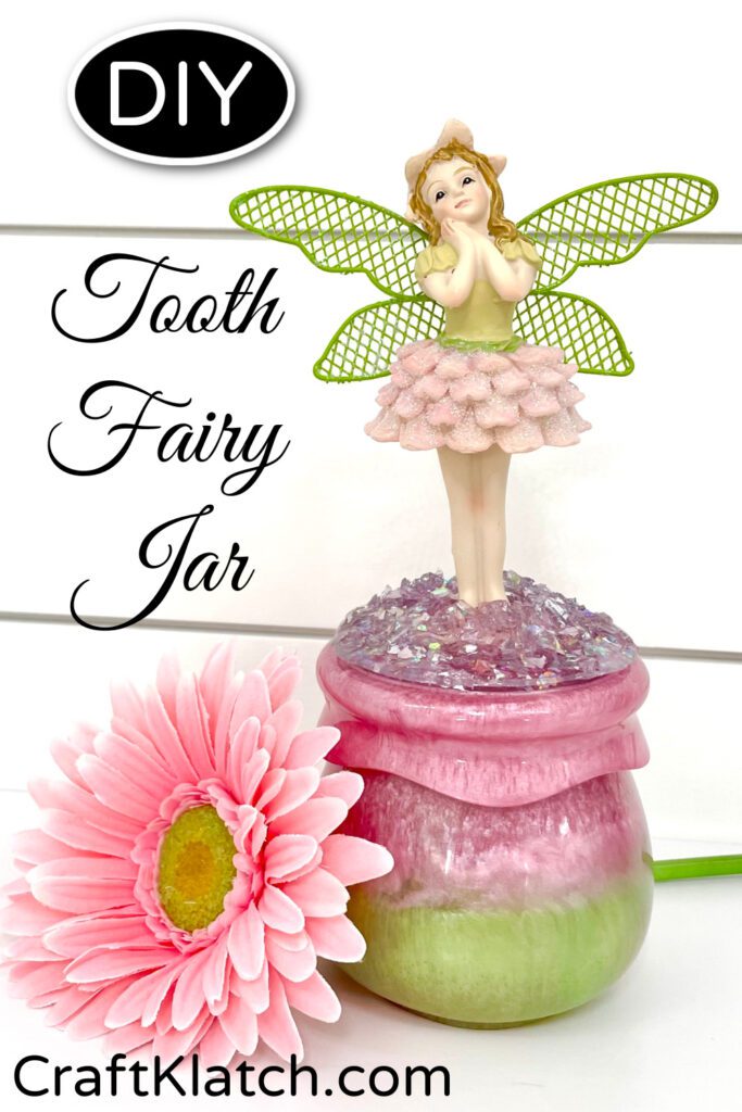 Tooth fairy jar pin