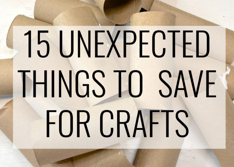 15 Unexpected things to save for crafts 1050 x 750