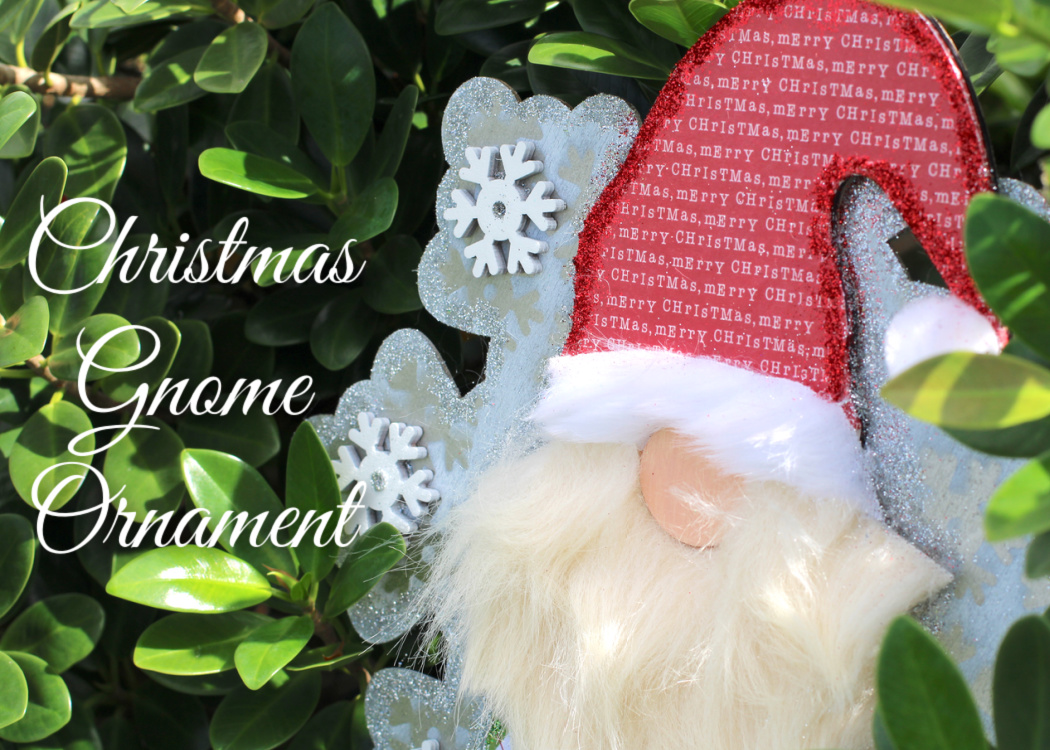 Christmas Gnome Ornament blog thumbnail 1050 x 750