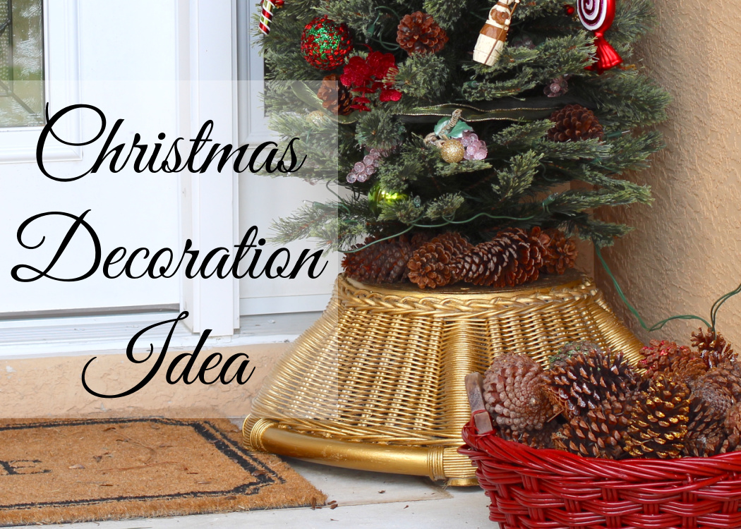 Christmas Decoration Idea | Christmas tree stand cover