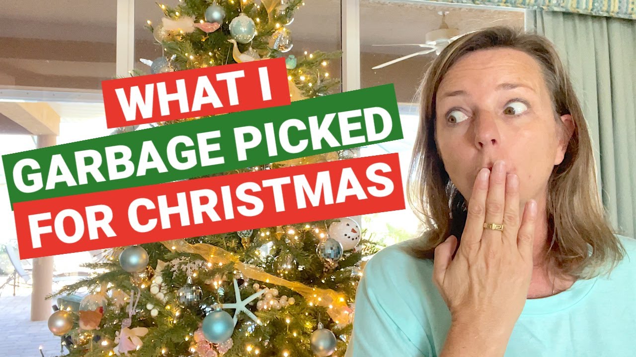 Christmas Decoration Idea from the Trash! Christmas Tree Stand DIY