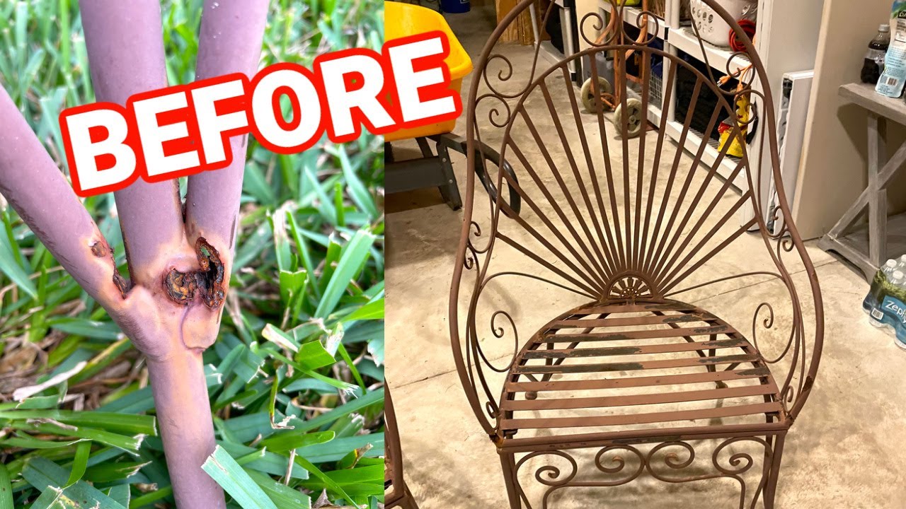How to Get Rust Off of Metal Furniture & Fix It Craft Klatch