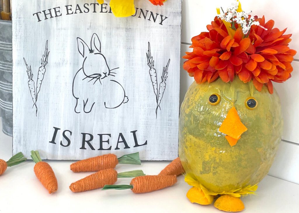 Easter painting ideas | Coconut easter chick