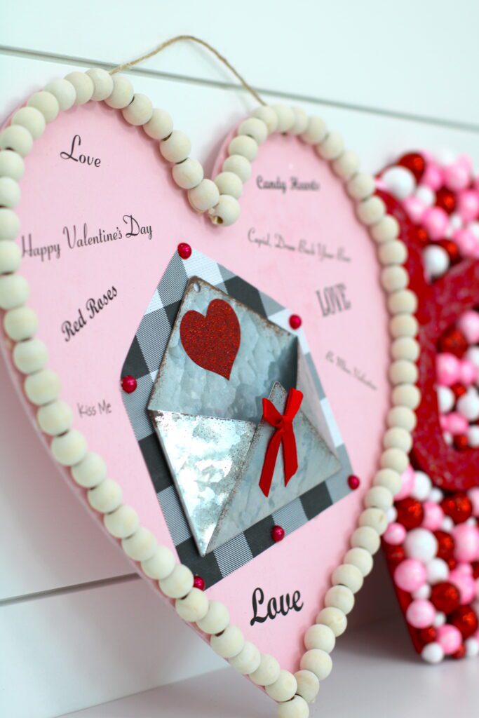 Heart Valentine craft idea