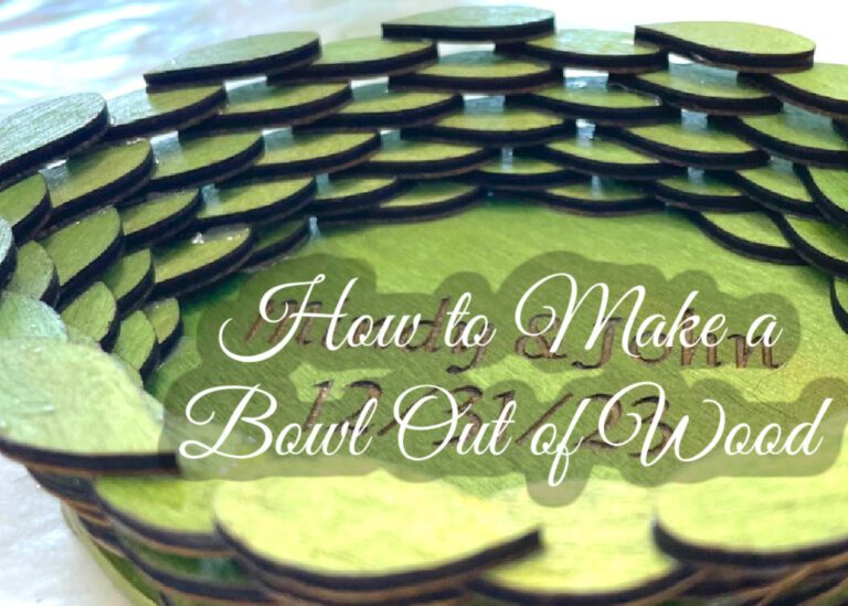 how to make a bowl out of wood