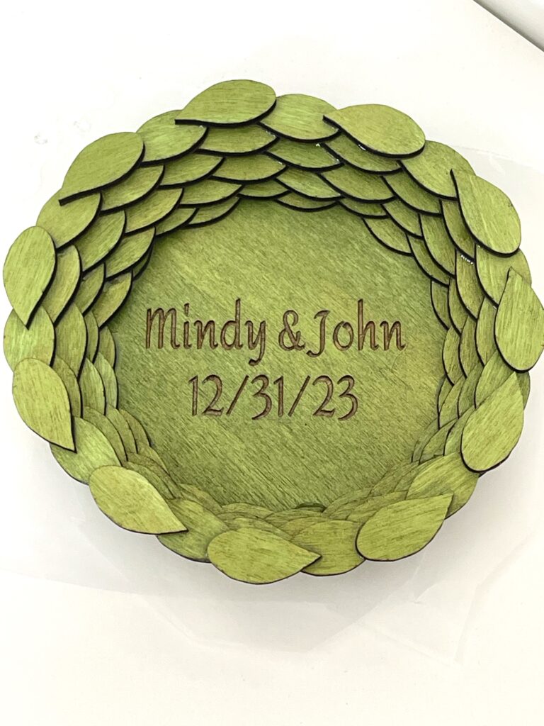 how to make a bowl from wood finished with laser engraving