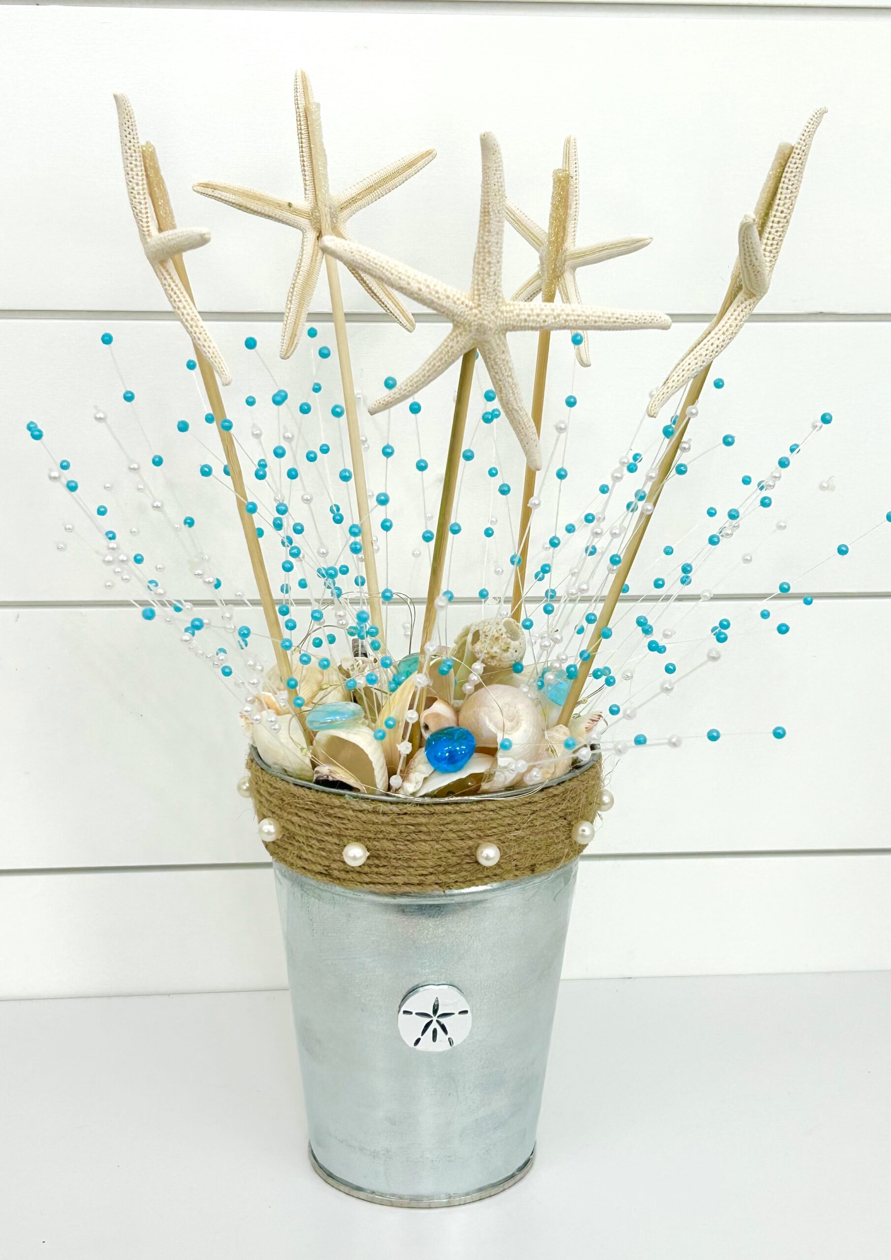 How to Make a Beachy Bridal Shower Centerpiece Craft Klatch