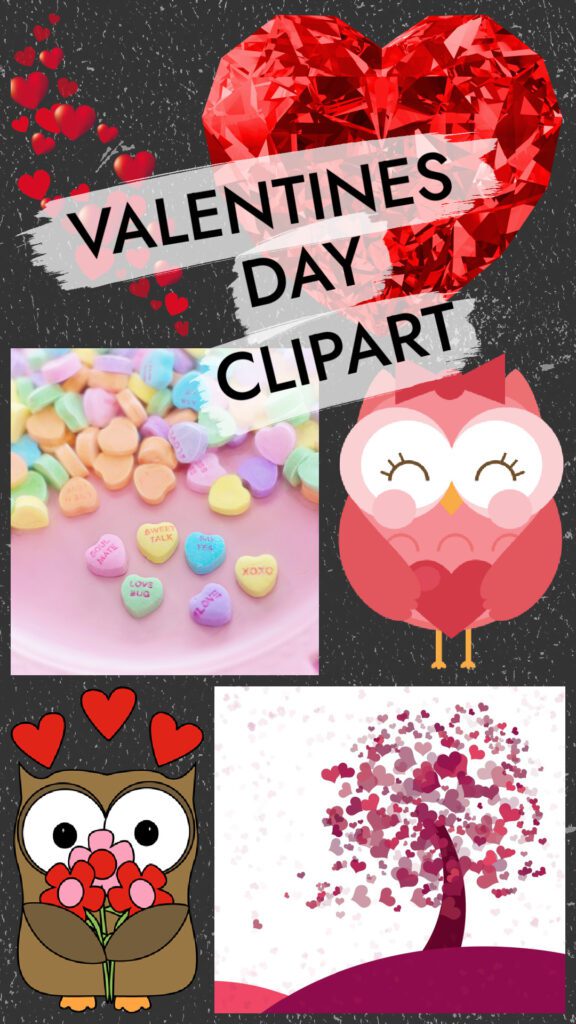 Valentines Day Clipart pinterest pin