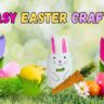 Easter bunny decor | Easter crafts with tulips, carrot, and chick