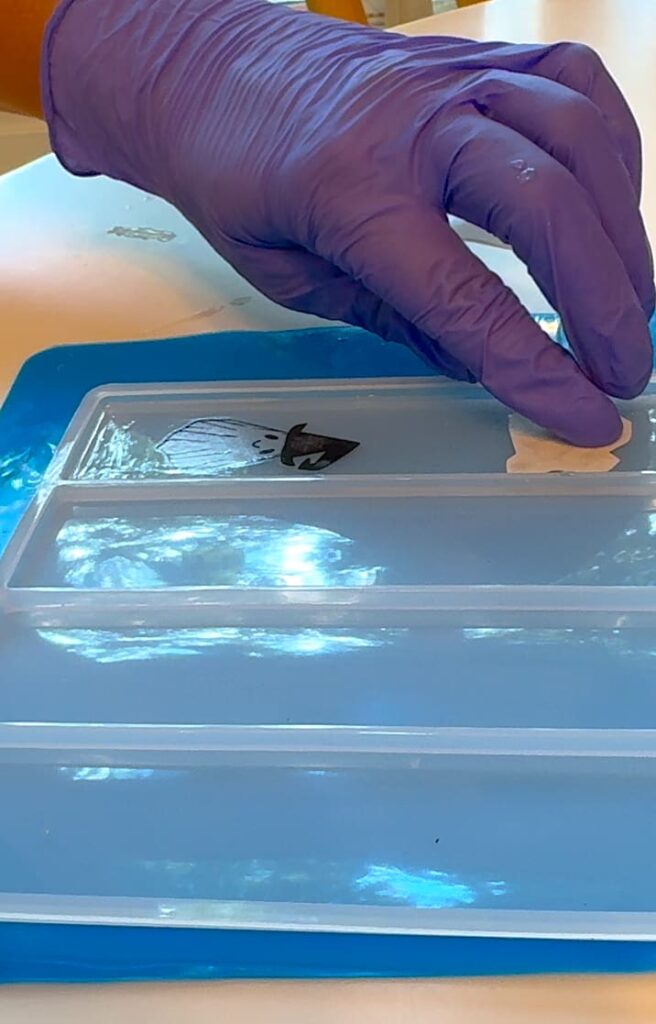 how to make a bookmark by adding temporary ghost tattoos