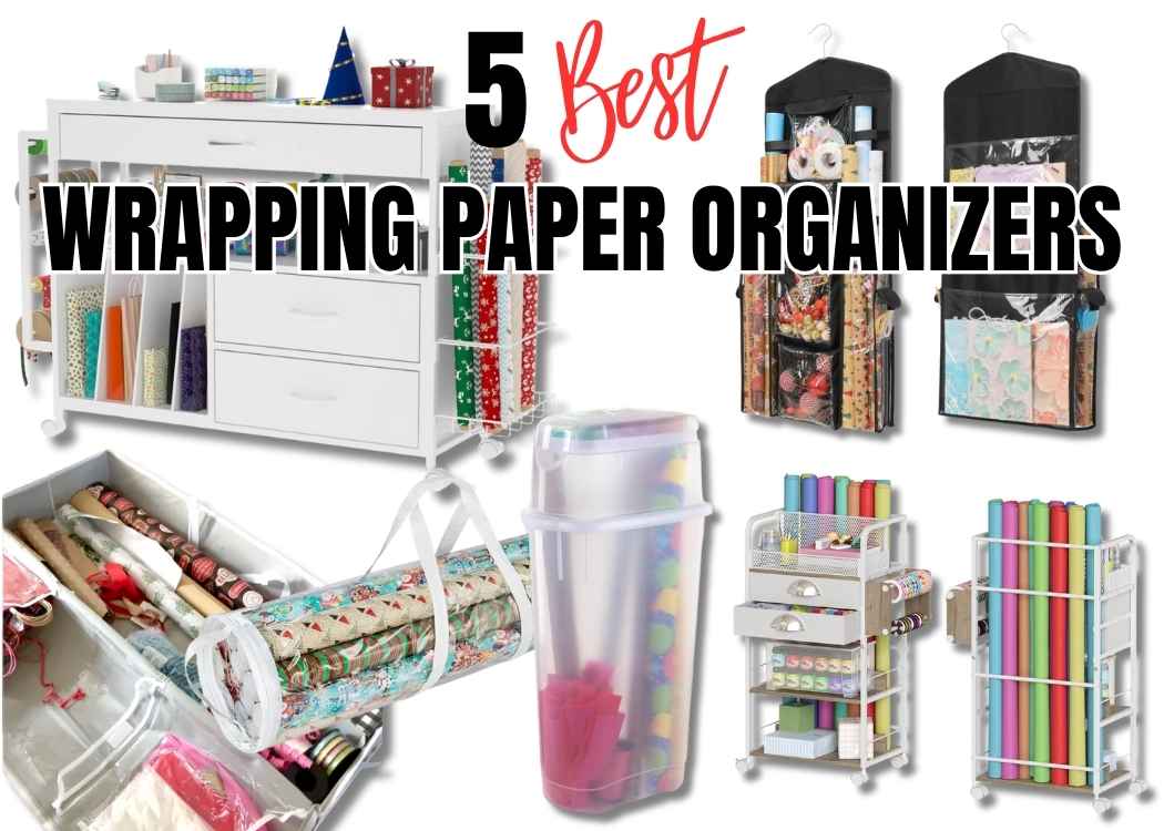 5 Best wrapping paper organizers