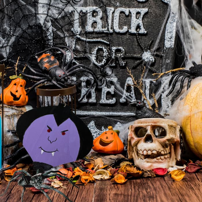 dracula halloween ornament