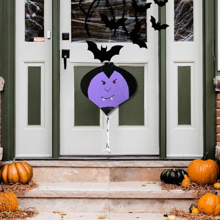 diy dracula halloween ornament