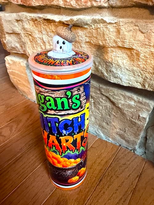 Cute ghost Halloween gift topper