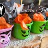 DIY Halloween Treats buckets for kids