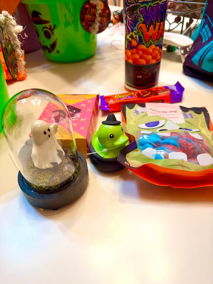 DIY Halloween treats contents