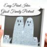 Easy Paint Idea Ghost Family Portrait